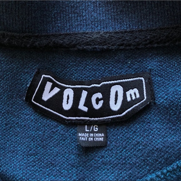 Volcom Mulligan Mock Twist Pique Polo - Picture 7 of 11